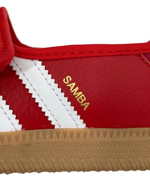 adidas（アディダス）adidas (アディダス) SAMBA JANE レッド サイズ:23.5の古着・服飾アイテム