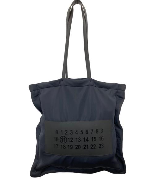 MARTIN MARGIELA（マルタン・マルジェラ）Martin Margiela (マルタン・マルジェラ) 4ステッチ ナンバーロゴ トートバッグ　S55WC0068 PR468 ブラックの古着・服飾アイテム