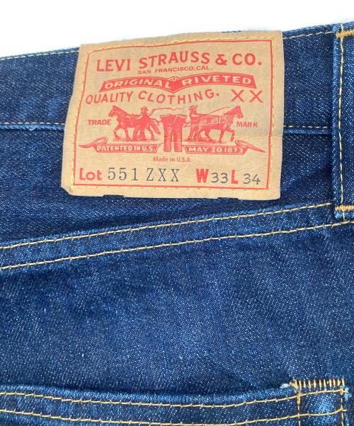 LEVI'S VINTAGE CLOTHING（リーバイス ビンテージ クロージング）LEVI'S VINTAGE CLOTHING (リーバイス ビンテージ クロージング) 551ZXX ビッグE デニムパンツ　PC9-19621-0001 インディゴ サイズ:ｗ３３の古着・服飾アイテム