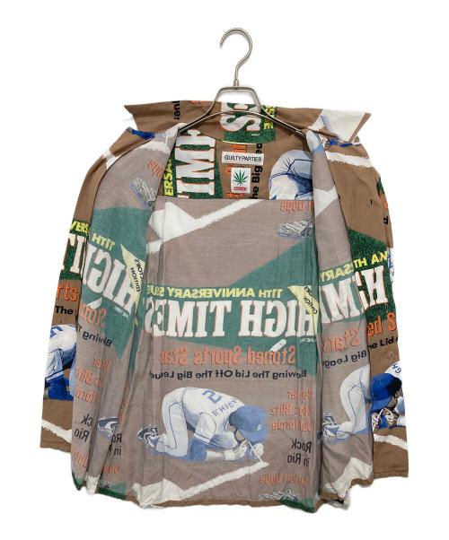 WACKO MARIA（ワコマリア）WACKO MARIA (ワコマリア) HIGH TIMES / HAWAIIAN SHIRT ベージュ サイズ:Lの古着・服飾アイテム