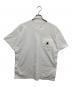 sacai（サカイ）の古着「コラボポケットTシャツ」｜ホワイト