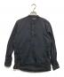 STONE ISLAND（ストーンアイランド）の古着「バンドカラープルオーバーシャツ　18SS Shadow Project　681910105」｜ブラック