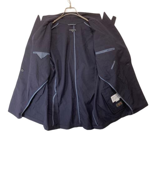 Engineered Garments（エンジニアド ガーメンツ）Engineered Garments (エンジニアド ガーメンツ) BEAMS PLUS (ビームスプラス) MID FIELD DOUBLE BRESTED BLAZER　ミッドフィールドダブルブレステッドブレザー ネイビー サイズ:Mの古着・服飾アイテム