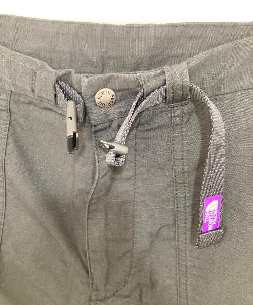 THE NORTH FACE（ザ ノース フェイス）THE NORTH FACE (ザ ノース フェイス) PURPLE LABEL Ripstop Wide Cropped Pants ブラック サイズ:34の古着・服飾アイテム