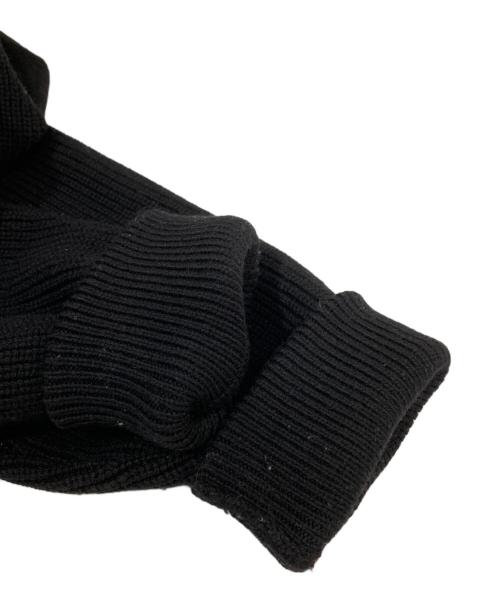 stein（シュタイン）stein (シュタイン) OVERSIZED DRIVERS KNIT ZIP JACKET オーバーサイズド ドライバーズ ニット ジップ ジャケット ST696 ブラック サイズ:Mの古着・服飾アイテム