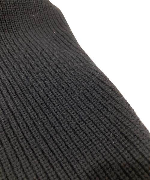 stein（シュタイン）stein (シュタイン) OVERSIZED DRIVERS KNIT ZIP JACKET オーバーサイズド ドライバーズ ニット ジップ ジャケット ST696 ブラック サイズ:Mの古着・服飾アイテム