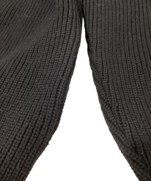 stein（シュタイン）stein (シュタイン) OVERSIZED DRIVERS KNIT ZIP JACKET オーバーサイズド ドライバーズ ニット ジップ ジャケット ST696 ブラック サイズ:Mの古着・服飾アイテム