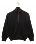 stein（シュタイン）の古着「OVERSIZED DRIVERS KNIT ZIP JACKET オーバーサイズド ドライバーズ ニット ジップ ジャケット ST696」｜ブラック