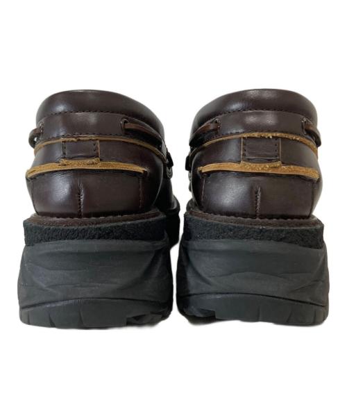 sacai（サカイ）sacai (サカイ) boat shoes　ボートシューズ　25SS ブラウン サイズ:41の古着・服飾アイテム