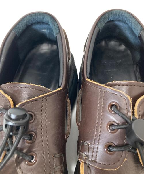 sacai（サカイ）sacai (サカイ) boat shoes　ボートシューズ　25SS ブラウン サイズ:41の古着・服飾アイテム