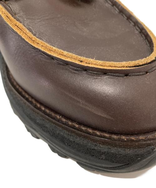 sacai（サカイ）sacai (サカイ) boat shoes　ボートシューズ　25SS ブラウン サイズ:41の古着・服飾アイテム