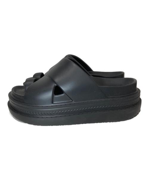 sacai（サカイ）sacai (サカイ) FOAM MULTIPLE SOLE SANDALS ブラック サイズ:41の古着・服飾アイテム