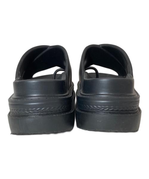 sacai（サカイ）sacai (サカイ) FOAM MULTIPLE SOLE SANDALS ブラック サイズ:41の古着・服飾アイテム