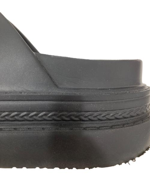 sacai（サカイ）sacai (サカイ) FOAM MULTIPLE SOLE SANDALS ブラック サイズ:41の古着・服飾アイテム