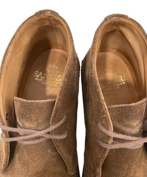 SANDERS（サンダース）SANDERS (サンダース) Hi Top Chukka ブラウン サイズ:7の古着・服飾アイテム