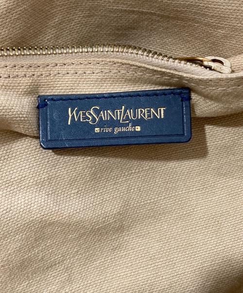 Yves Saint Laurent（イヴサンローラン）Yves Saint Laurent (イヴサンローラン) ミューズトゥバッグ ブルーの古着・服飾アイテム