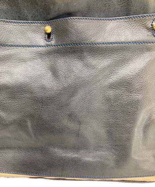 Yves Saint Laurent（イヴサンローラン）Yves Saint Laurent (イヴサンローラン) ミューズトゥバッグ ブルーの古着・服飾アイテム