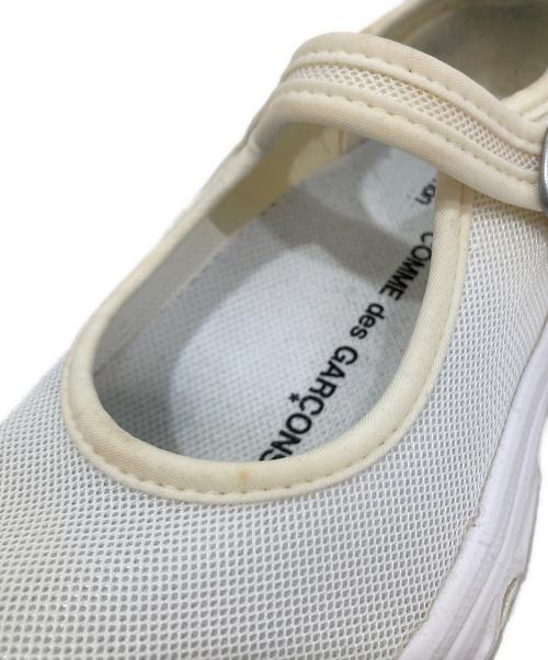 COMME des GARCONS（コムデギャルソン）COMME des GARCONS (コムデギャルソン) SALOMON (サロモン) メリージェーンシューズ ホワイト サイズ:23の古着・服飾アイテム