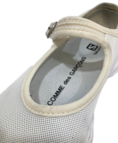 COMME des GARCONS（コムデギャルソン）COMME des GARCONS (コムデギャルソン) SALOMON (サロモン) メリージェーンシューズ ホワイト サイズ:23の古着・服飾アイテム