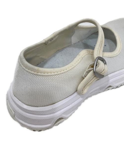 COMME des GARCONS（コムデギャルソン）COMME des GARCONS (コムデギャルソン) SALOMON (サロモン) メリージェーンシューズ ホワイト サイズ:23の古着・服飾アイテム