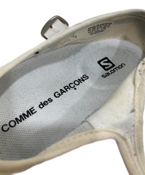 COMME des GARCONS（コムデギャルソン）COMME des GARCONS (コムデギャルソン) SALOMON (サロモン) メリージェーンシューズ ホワイト サイズ:23の古着・服飾アイテム
