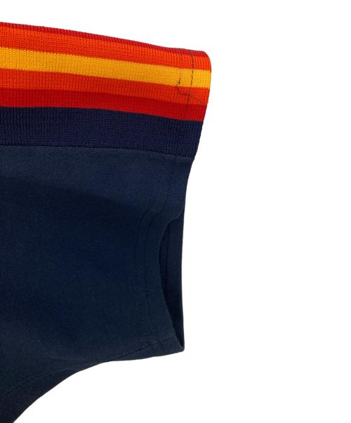 Majestic（マジェスティック）Majestic (マジェスティック) ゲームシャツ　USA製 Houston Astros cooperstown collection ネイビー サイズ:XLの古着・服飾アイテム