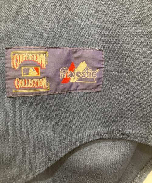 Majestic（マジェスティック）Majestic (マジェスティック) ゲームシャツ　USA製 Houston Astros cooperstown collection ネイビー サイズ:XLの古着・服飾アイテム