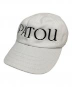 patouパトゥ）の古着「ロゴキャップ　22A-AC040-0132」｜ホワイト