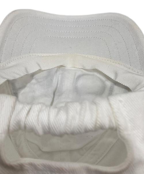 patou（パトゥ）Patou (パトゥ) ロゴキャップ　22A-AC040-0132 ホワイト サイズ:XSーSの古着・服飾アイテム