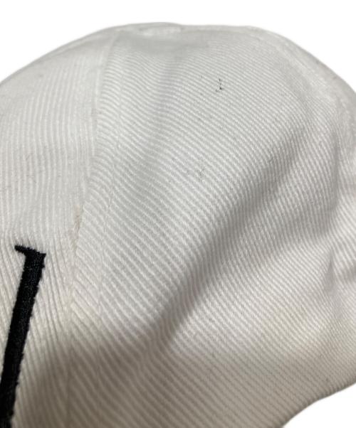 patou（パトゥ）Patou (パトゥ) ロゴキャップ　22A-AC040-0132 ホワイト サイズ:XSーSの古着・服飾アイテム