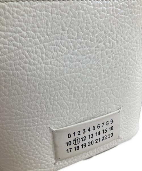 Maison Margiela（メゾンマルジェラ）Maison Margiela (メゾンマルジェラ) 5AC バケットバッグ　2WAYバッグ ホワイトの古着・服飾アイテム