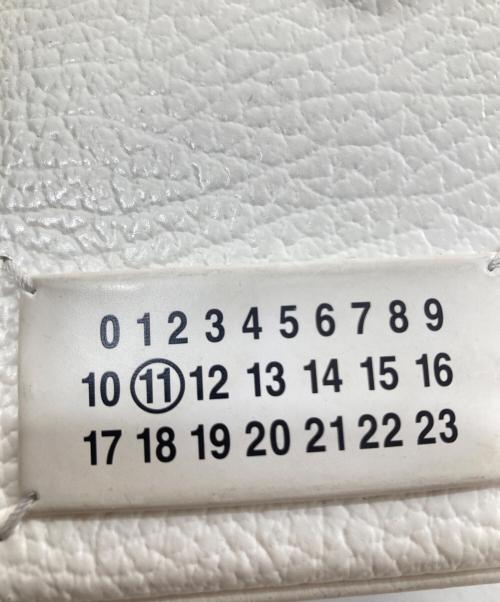 Maison Margiela（メゾンマルジェラ）Maison Margiela (メゾンマルジェラ) 5AC バケットバッグ　2WAYバッグ ホワイトの古着・服飾アイテム