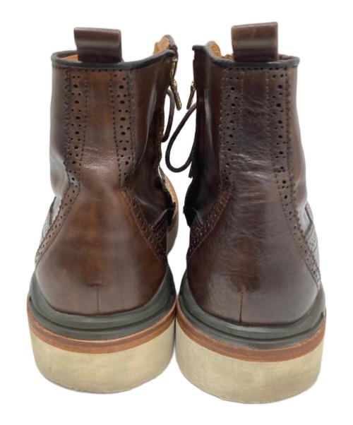 VISVIM（ビズビム）VISVIM (ビズビム) PATRICIAN WTHI-FOLK　パトリシアン・ダブリューティー・フォルク ブラウン サイズ:８の古着・服飾アイテム
