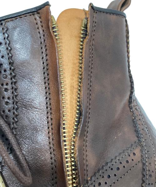 VISVIM（ビズビム）VISVIM (ビズビム) PATRICIAN WTHI-FOLK　パトリシアン・ダブリューティー・フォルク ブラウン サイズ:８の古着・服飾アイテム