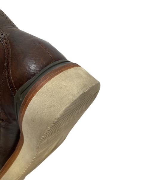 VISVIM（ビズビム）VISVIM (ビズビム) PATRICIAN WTHI-FOLK　パトリシアン・ダブリューティー・フォルク ブラウン サイズ:８の古着・服飾アイテム