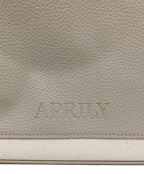 aprily（アプリリー）aprily (アプリリー) 3way APRILYキャンバストートバッグ L ベージュの古着・服飾アイテム