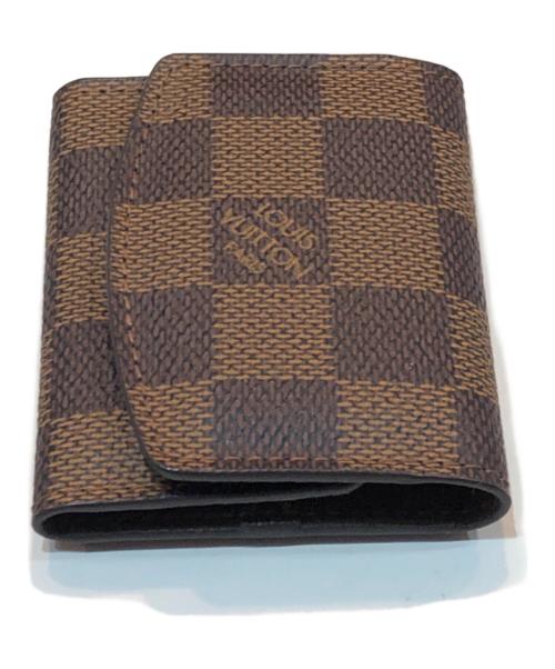 LOUIS VUITTON（ルイ ヴィトン）LOUIS VUITTON (ルイ ヴィトン) ダミエ カフスケース M64681  ブラウンの古着・服飾アイテム