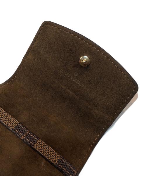LOUIS VUITTON（ルイ ヴィトン）LOUIS VUITTON (ルイ ヴィトン) ダミエ カフスケース M64681  ブラウンの古着・服飾アイテム