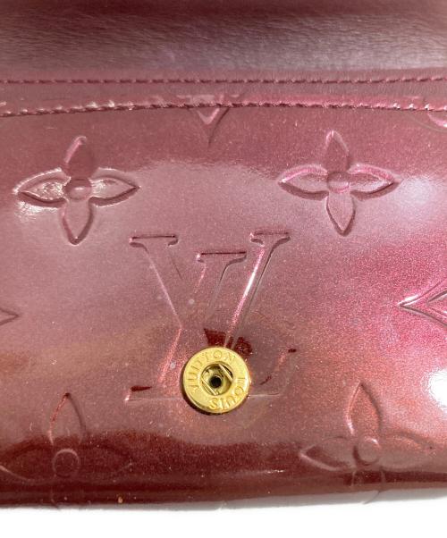 LOUIS VUITTON（ルイ ヴィトン）LOUIS VUITTON (ルイ ヴィトン) 名刺入れ　アンヴェロップ・カルト ドゥ ヴィジット　M91409 ボルドーの古着・服飾アイテム