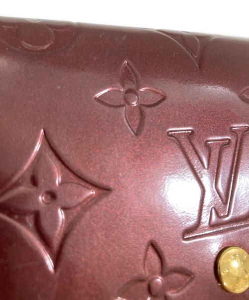 LOUIS VUITTON（ルイ ヴィトン）LOUIS VUITTON (ルイ ヴィトン) 名刺入れ　アンヴェロップ・カルト ドゥ ヴィジット　M91409 ボルドーの古着・服飾アイテム