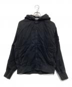 STONE ISLANDストーンアイランド）の古着「ジップアップ パーカー　L1S156100068S0184」｜ブラック