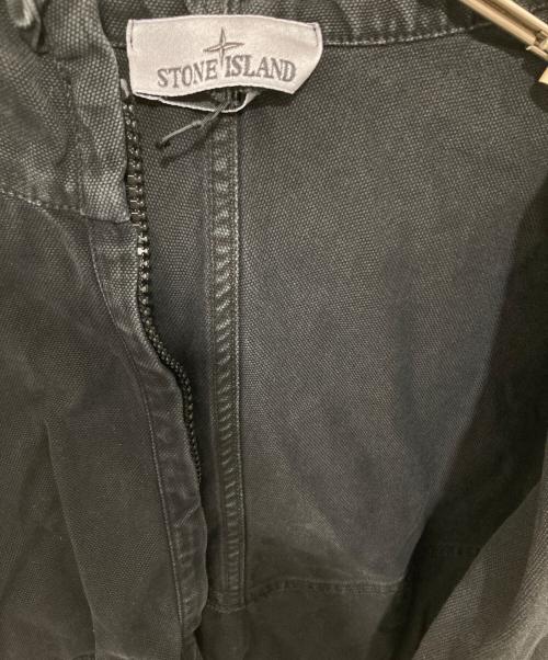 STONE ISLAND（ストーンアイランド）STONE ISLAND (ストーンアイランド) ジップアップ パーカー　L1S156100068S0184 ブラック サイズ:Mの古着・服飾アイテム