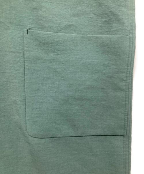 ヒムカシ（ヒムカシ）ヒムカシ (ヒムカシ) スクエアフレンチチュニック グリーン サイズ:1の古着・服飾アイテム