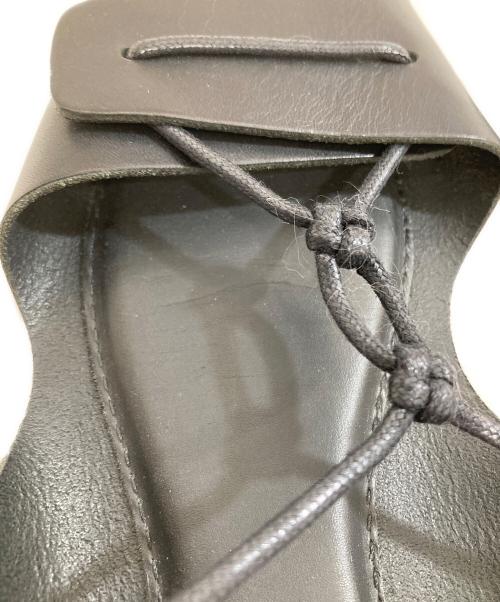 LEMAIRE（ルメール）LEMAIRE (ルメール) FLAT OPANCA SANDALS ブラック サイズ:37の古着・服飾アイテム