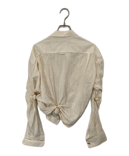 jacquemus（ジャックムス）jacquemus (ジャックムス) ラ・ケミズルポシャツ ベージュ サイズ:32の古着・服飾アイテム