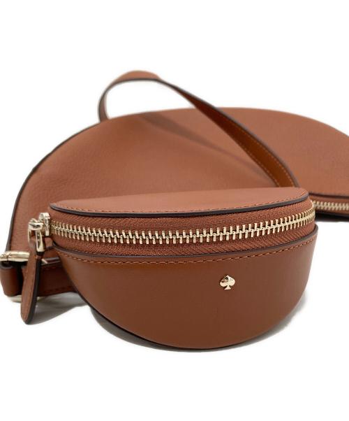 Kate Spade（ケイトスペード）Kate Spade (ケイトスペード) ケーエスディオクロスボディバッグ　KM216 ブラウンの古着・服飾アイテム