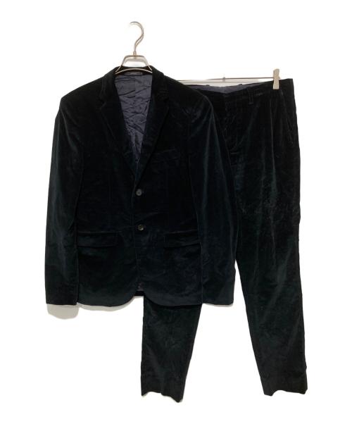 JIL SANDER（ジルサンダー）JIL SANDER (ジルサンダー) コーデュロイセットアップスーツ 135201 MF251194 12 ブラック サイズ:48の古着・服飾アイテム