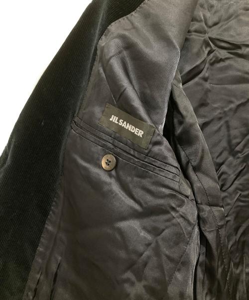 JIL SANDER（ジルサンダー）JIL SANDER (ジルサンダー) コーデュロイセットアップスーツ 135201 MF251194 12 ブラック サイズ:48の古着・服飾アイテム