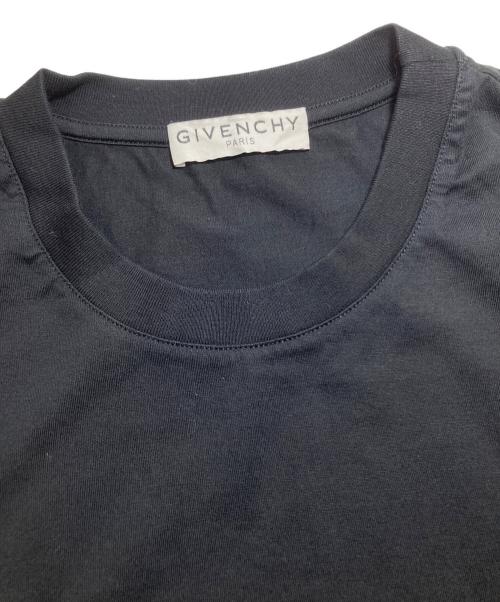 GIVENCHY（ジバンシィ）GIVENCHY (ジバンシィ) ロゴ ダメージ加工Tシャツ　BW70603Z2L ブラック サイズ:XSの古着・服飾アイテム