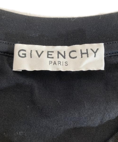 GIVENCHY（ジバンシィ）GIVENCHY (ジバンシィ) ロゴ ダメージ加工Tシャツ　BW70603Z2L ブラック サイズ:XSの古着・服飾アイテム